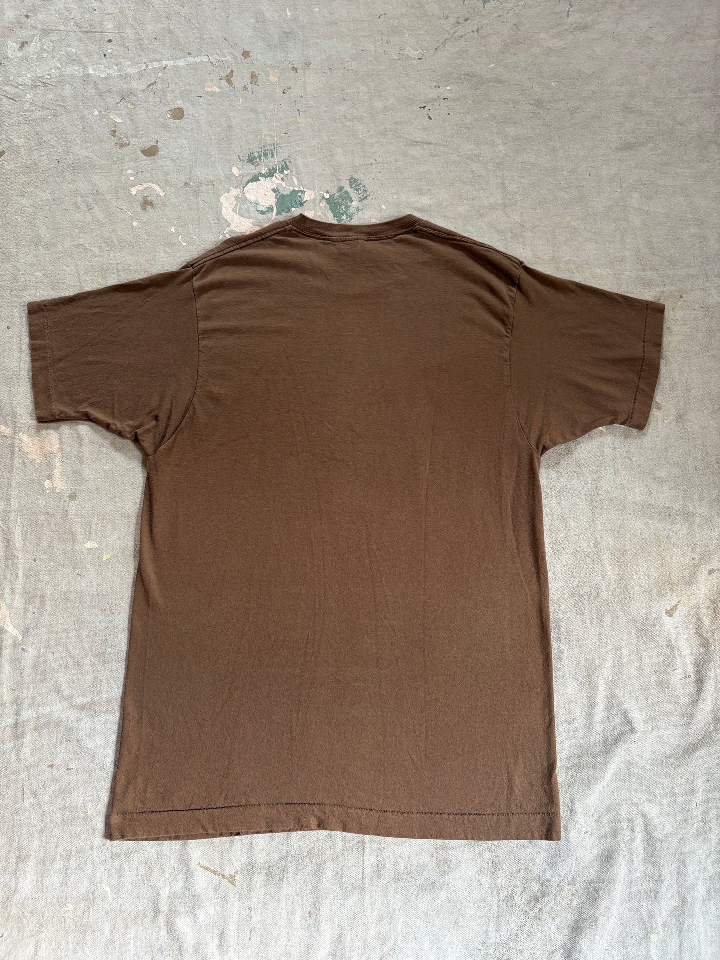 Vintage 90s Blank Brown Tee
