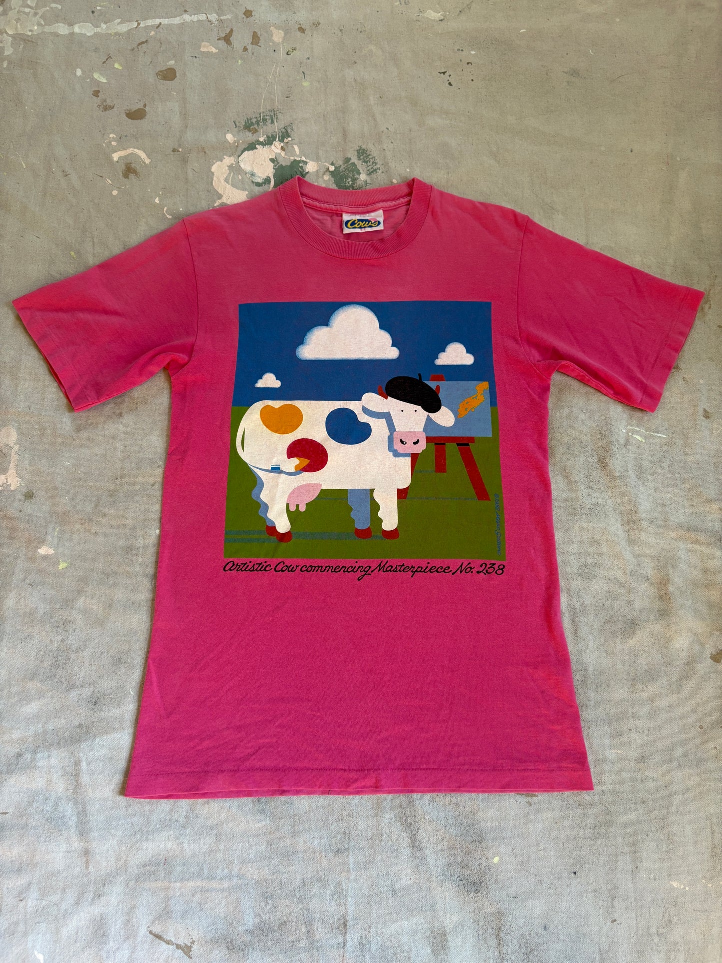90s Cow Artist Tee