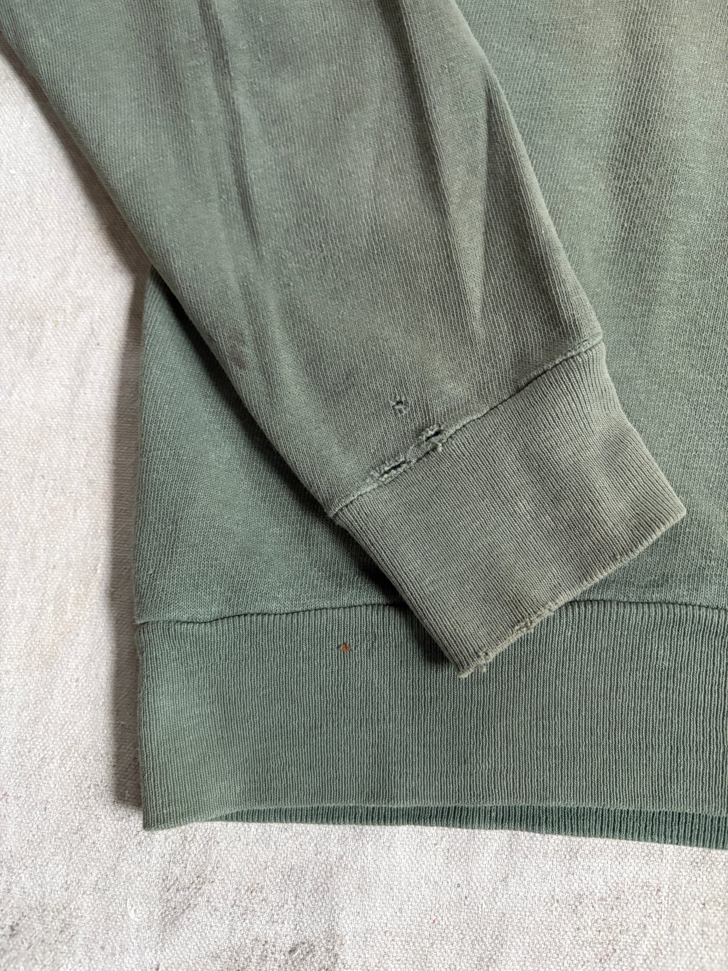 Vintage 60s Blank Green Sweatshirt