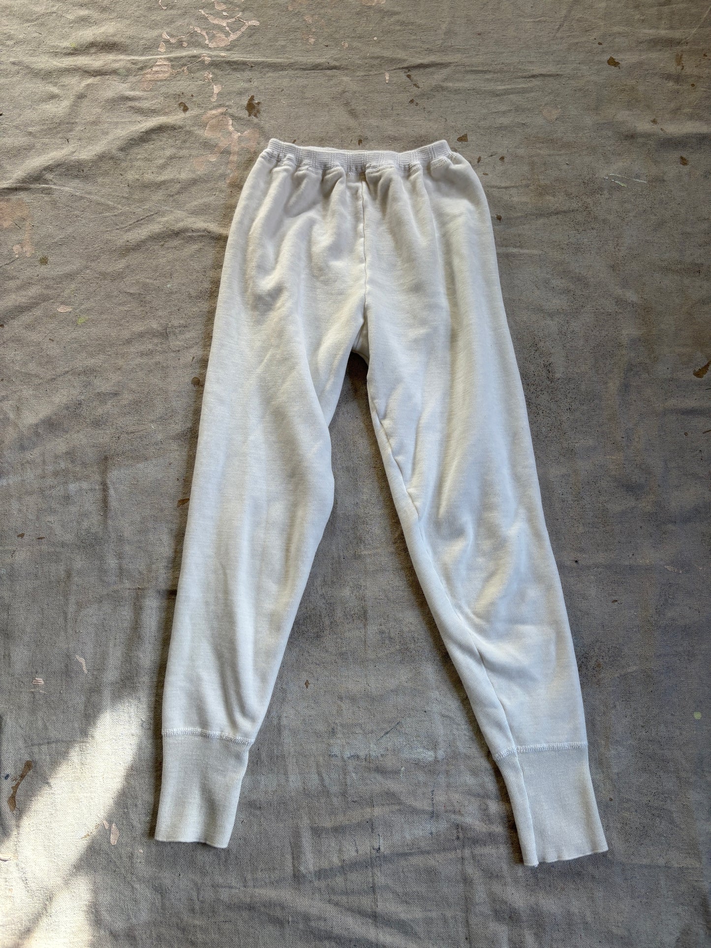 90s Damart White Long John’s Set