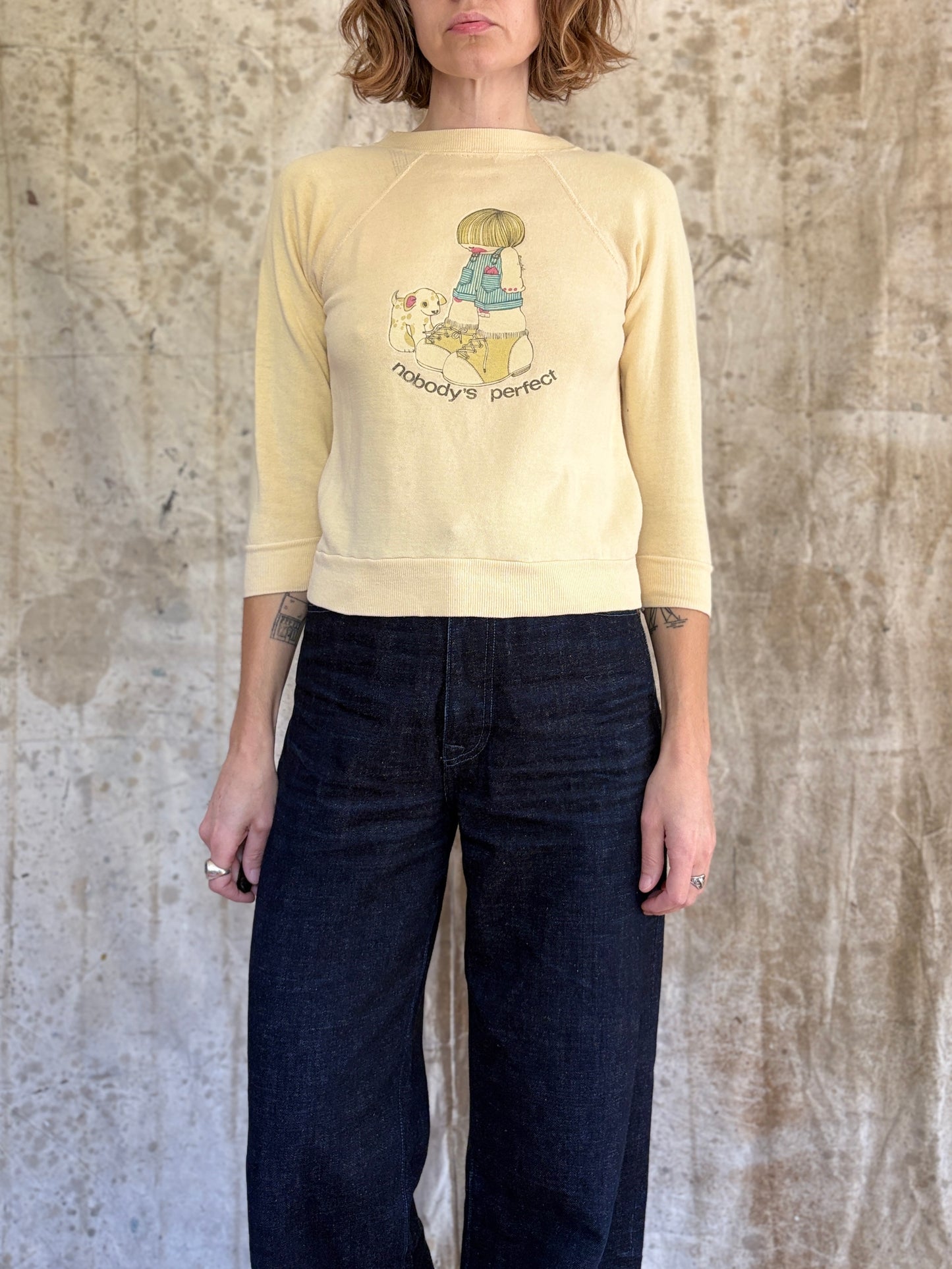 80s Nobody’s Perfect Sweatshirt
