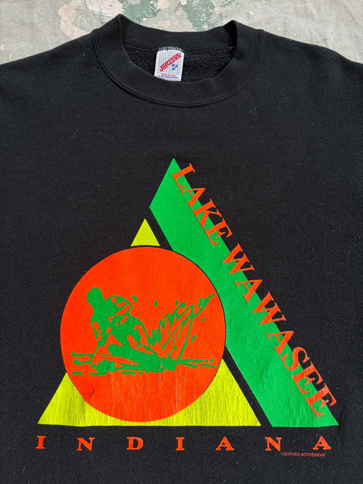 Vintage 90s Lake Wawasee Indiana Sweatshirt