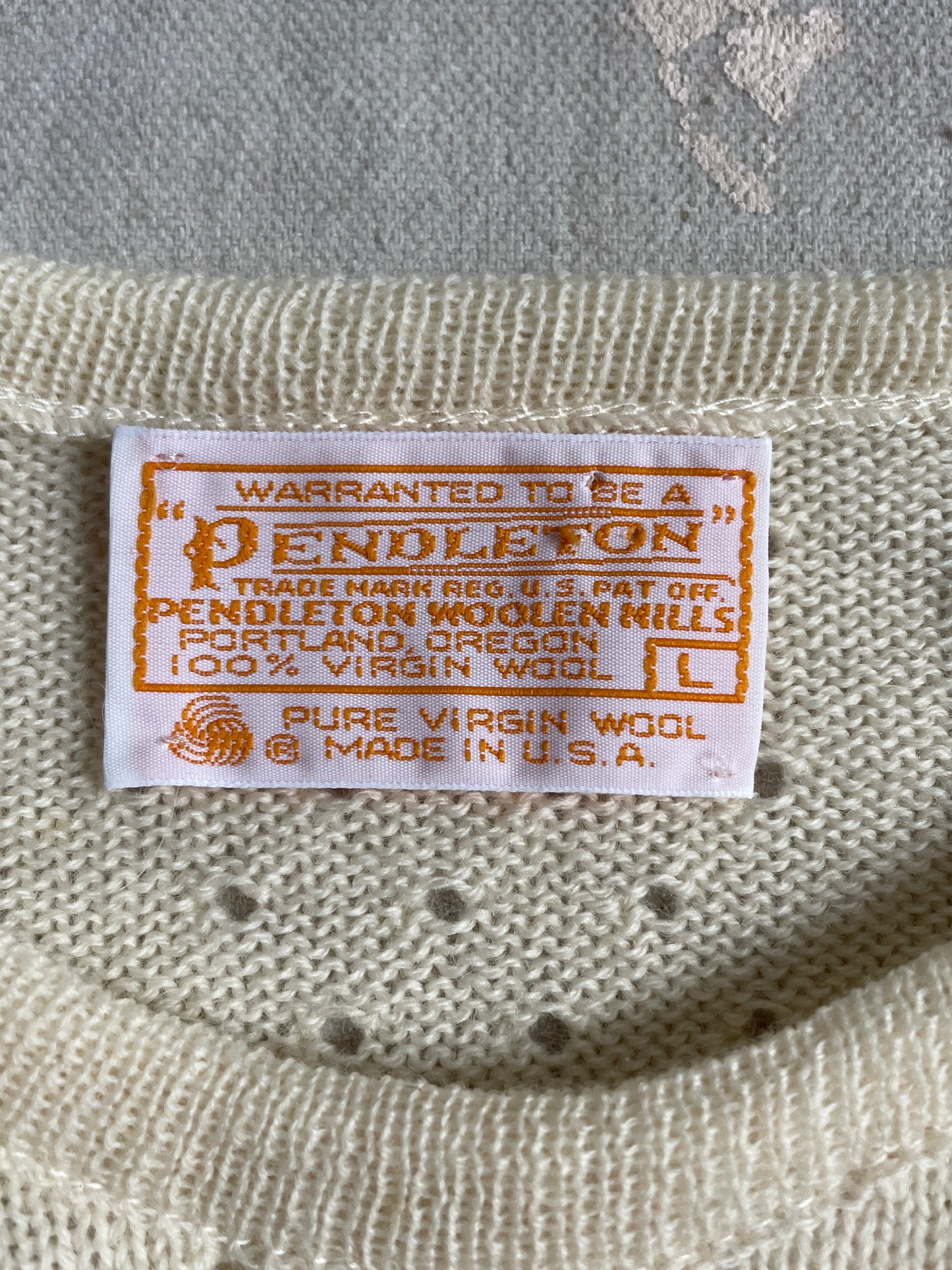 80s Deadstock Pendleton Sweater