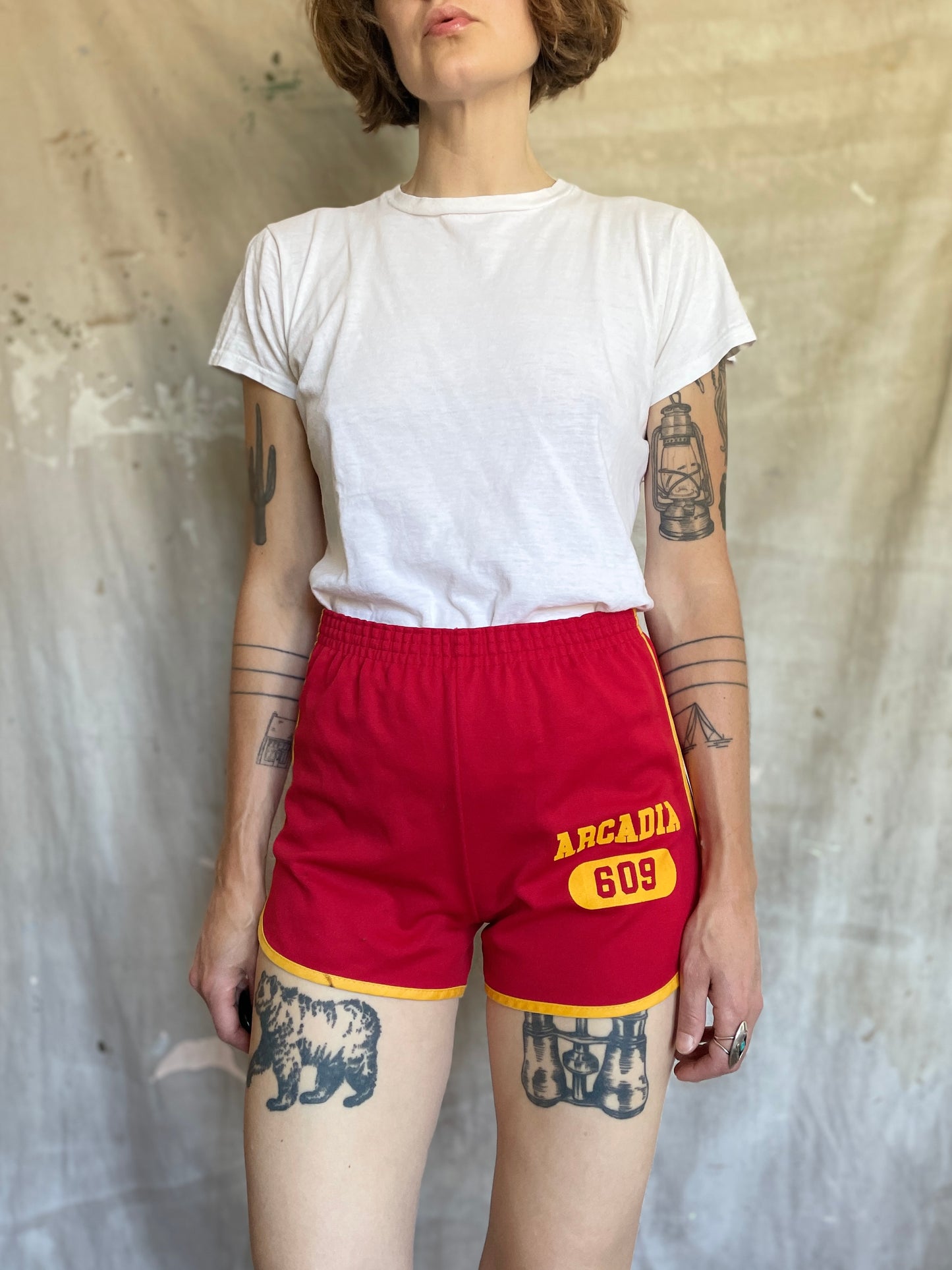 70s Arcadia Gym Shorts