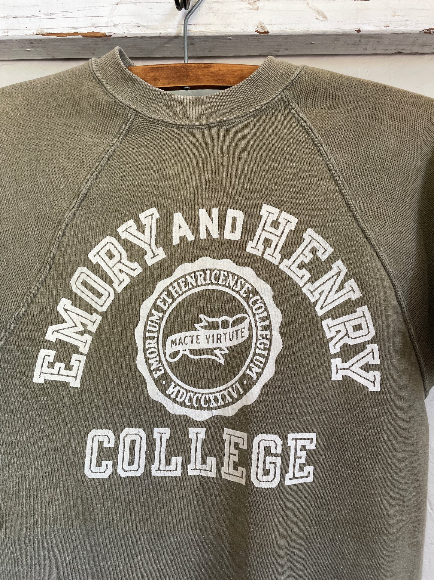 60s Emory And Henry College Sweatshirt