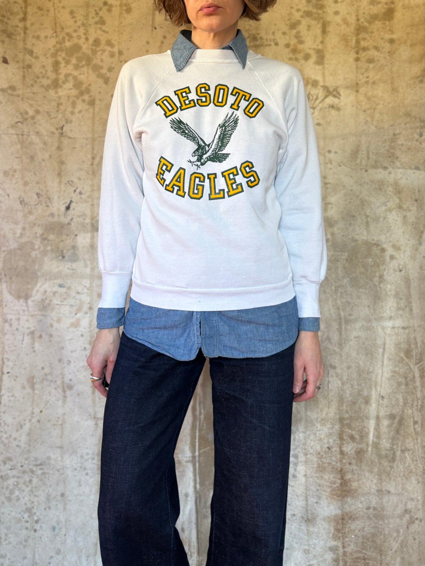 Vintage 80s Desoto Eagles Sweatshirt