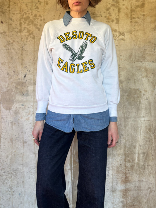 Vintage 80s Desoto Eagles Sweatshirt