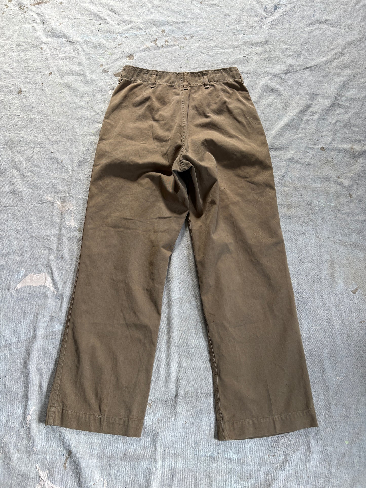 50s Military Khaki Slacks