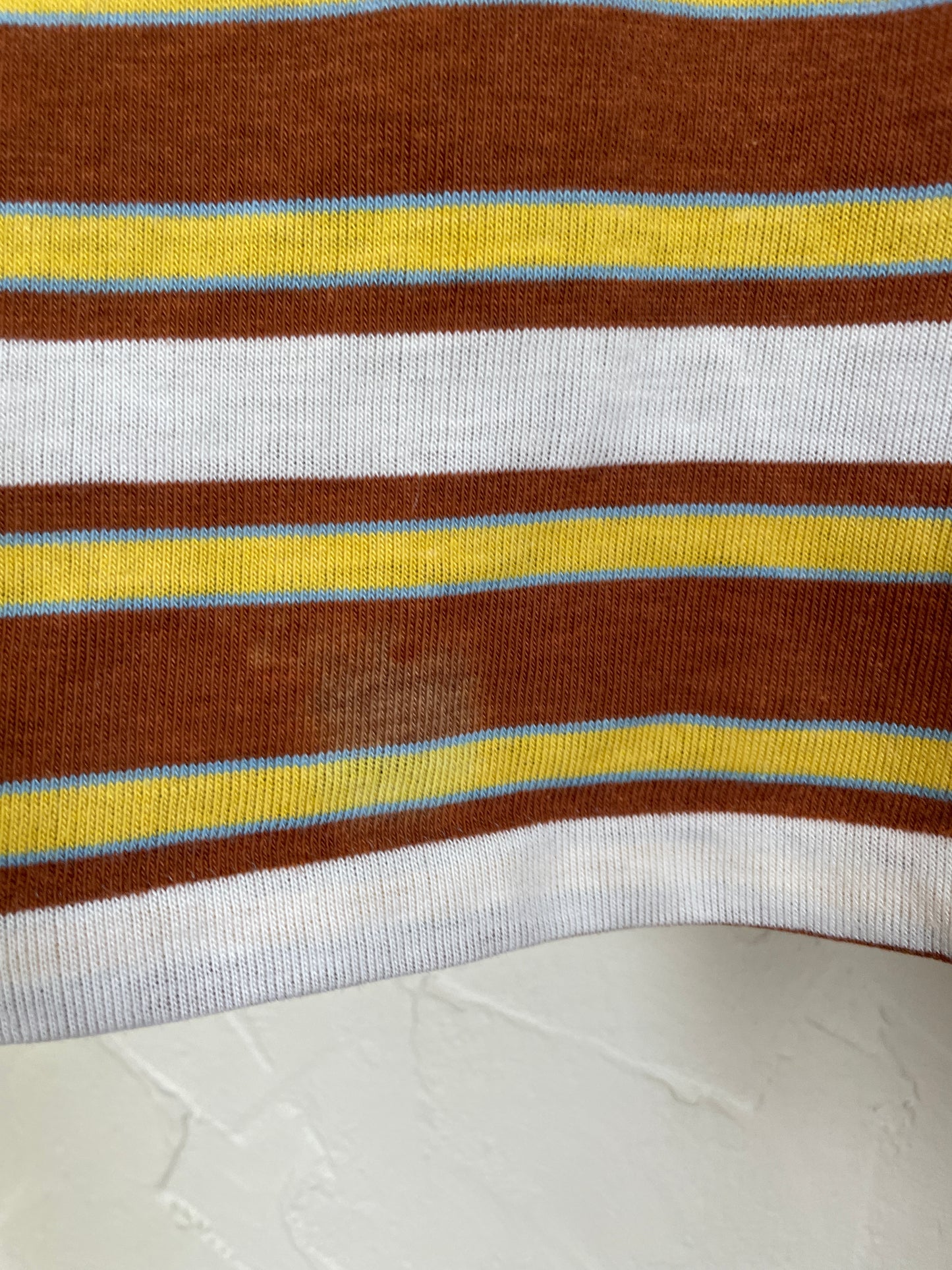 70s Striped Pocket Tee