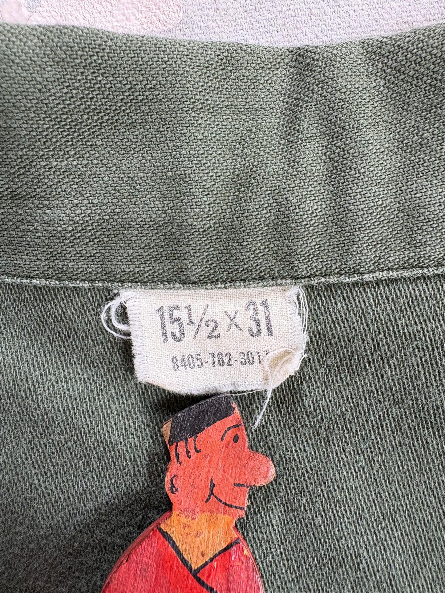 Vintage Vietnam Era OG107 Field Shirt