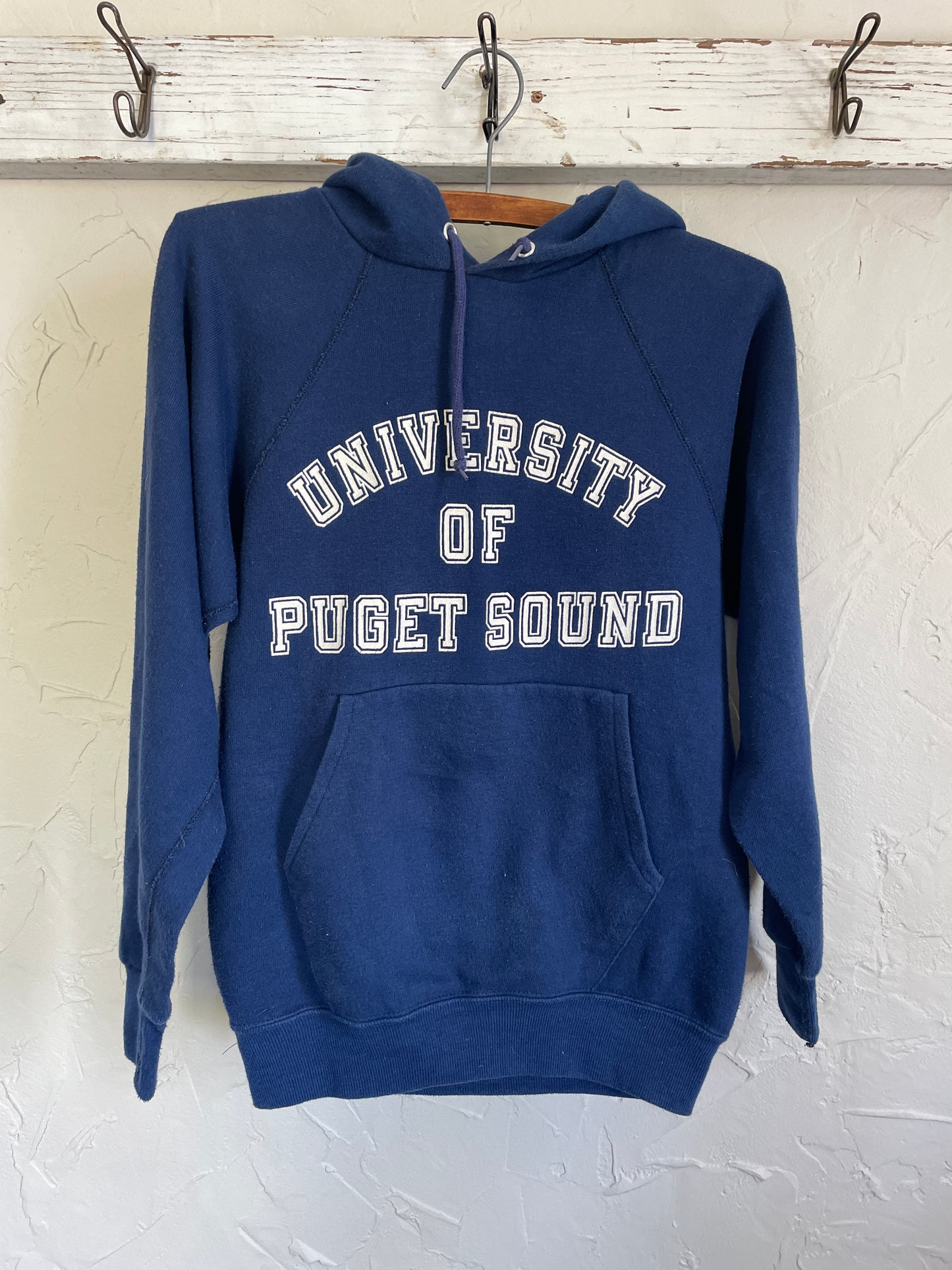 80s University Of Puget Sound Hoodie Sweatshirt