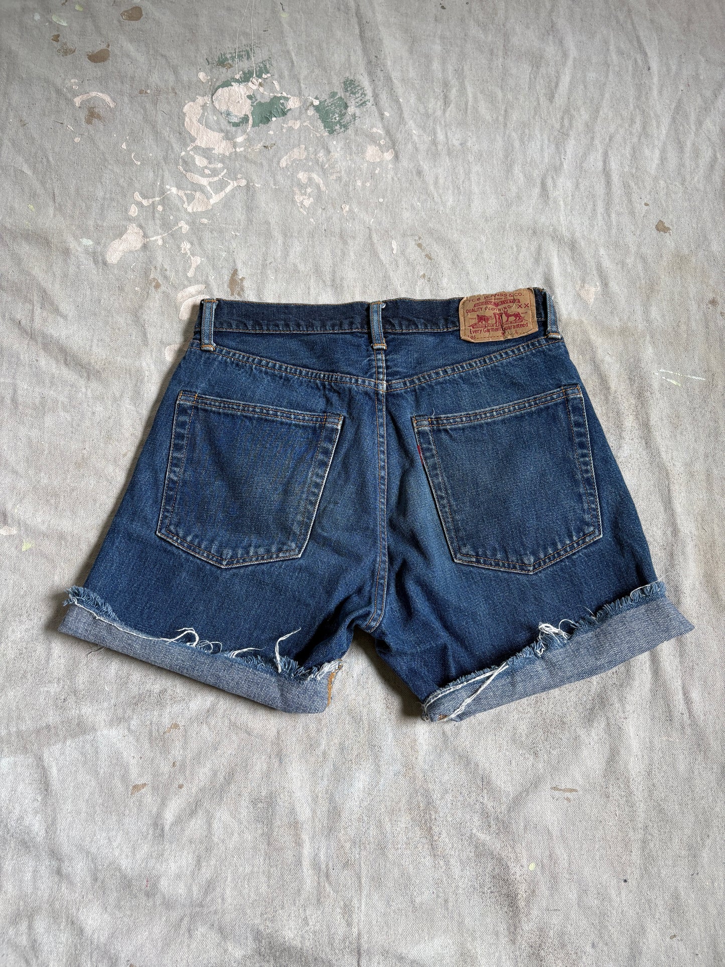 Modern TCB Jeans Selvedge Cut-Off Shorts