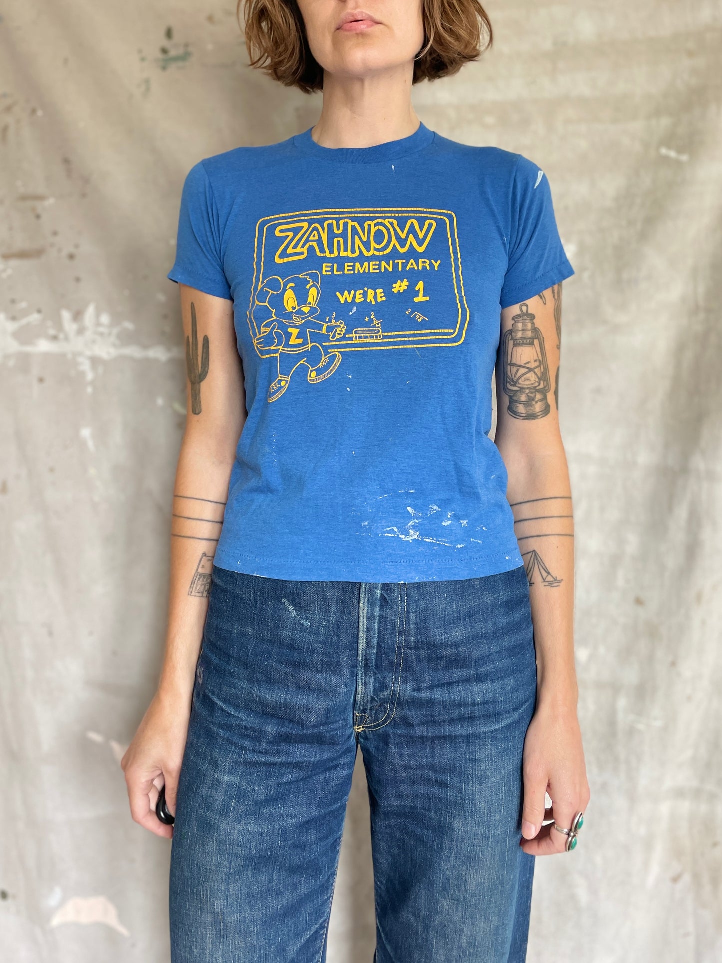 80s Zahnow Elementary Tee