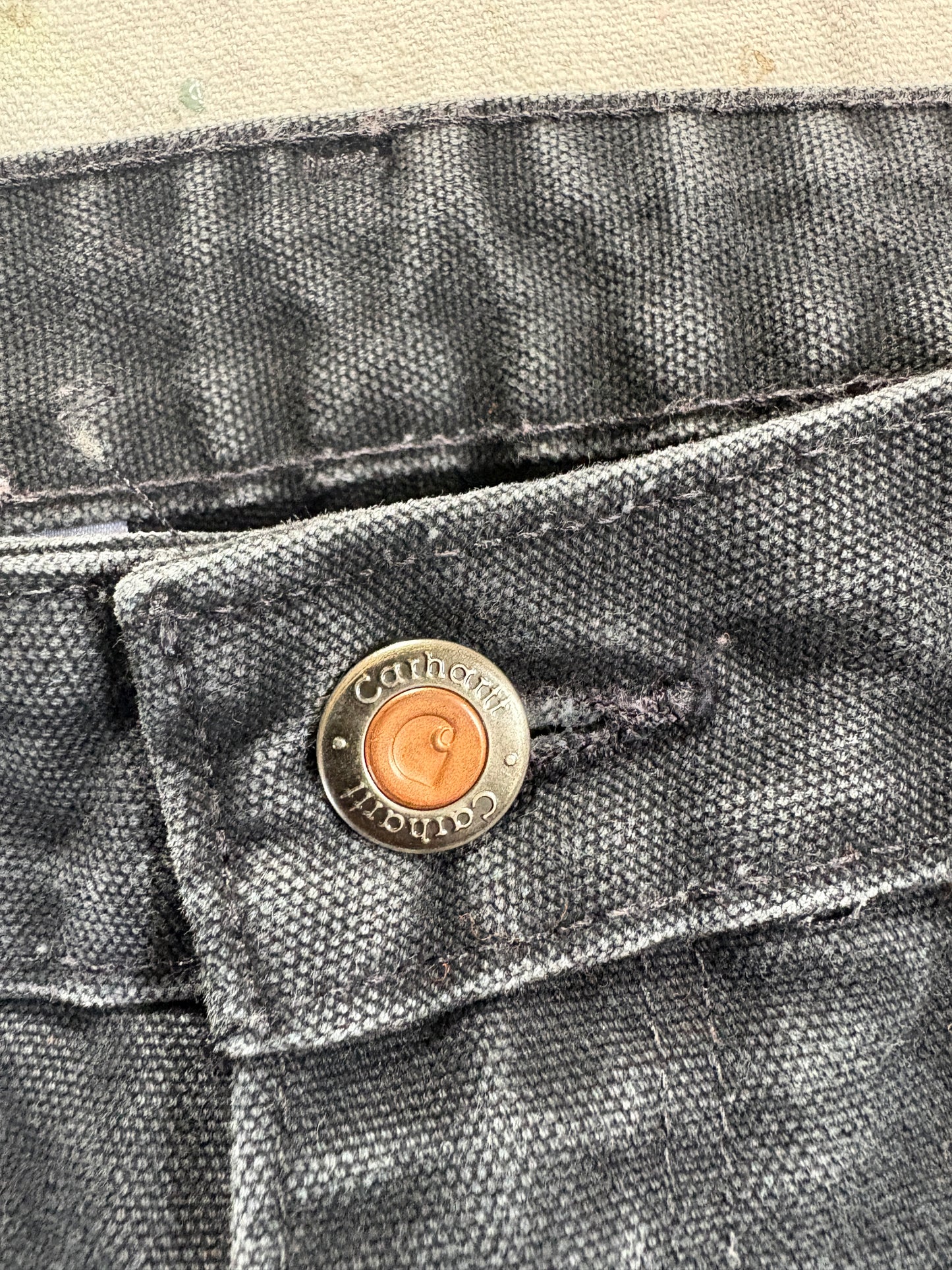 Black Carhartt Double Knee Pants