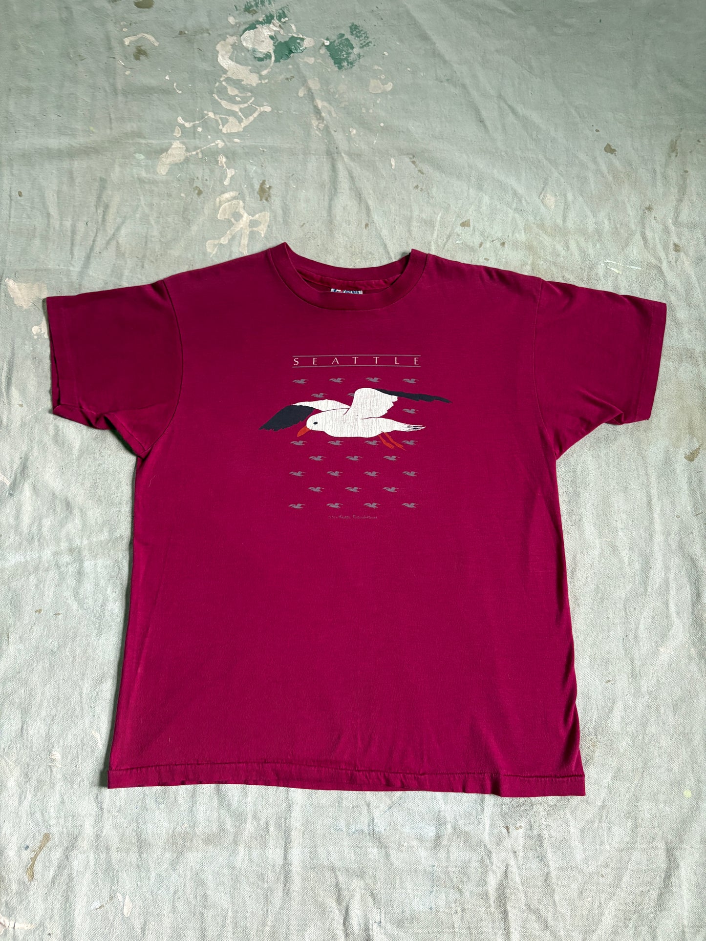 80s Seattle Seagull Tee