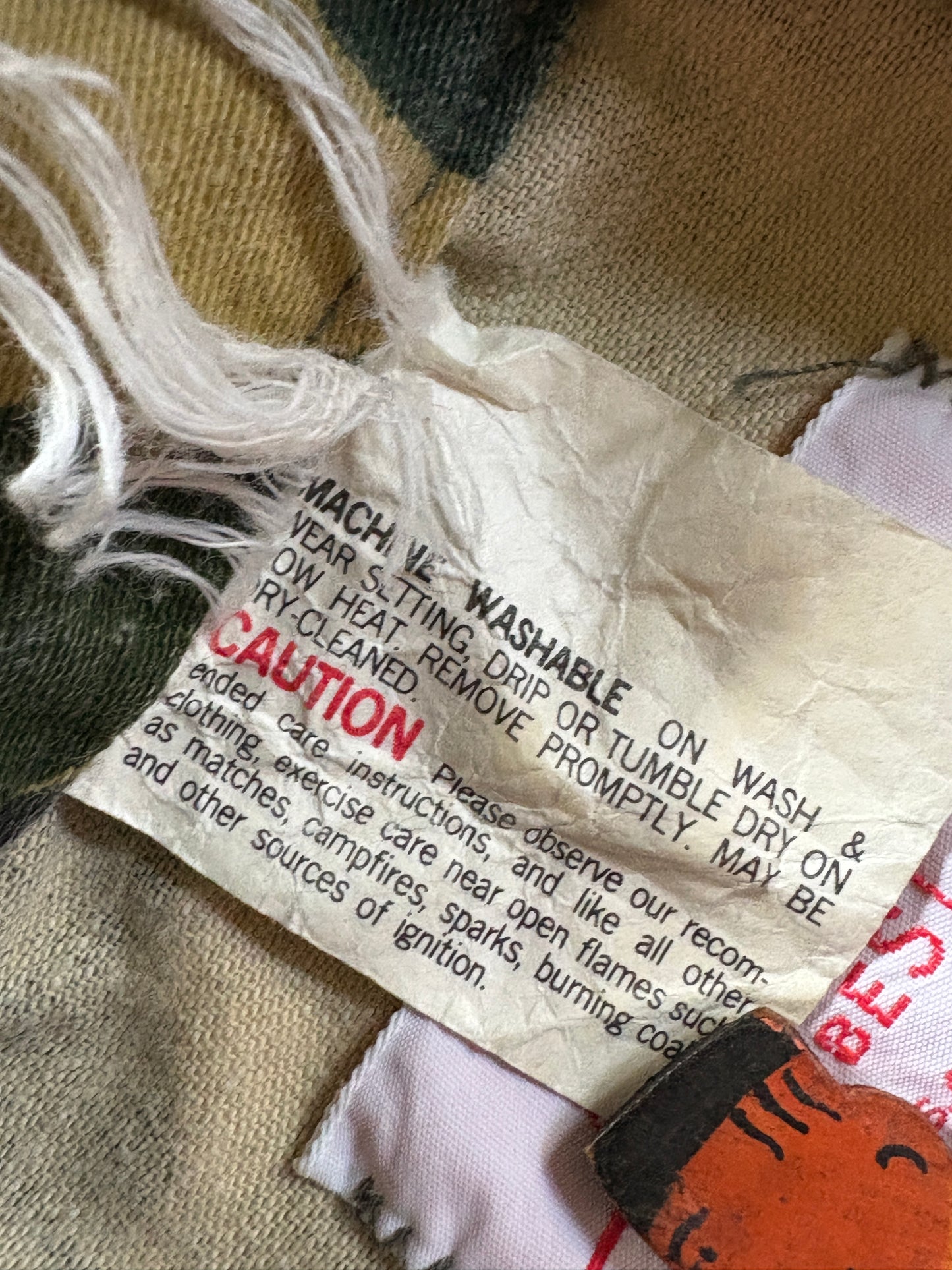 70s/80s SafTbak Duck Camo Coat