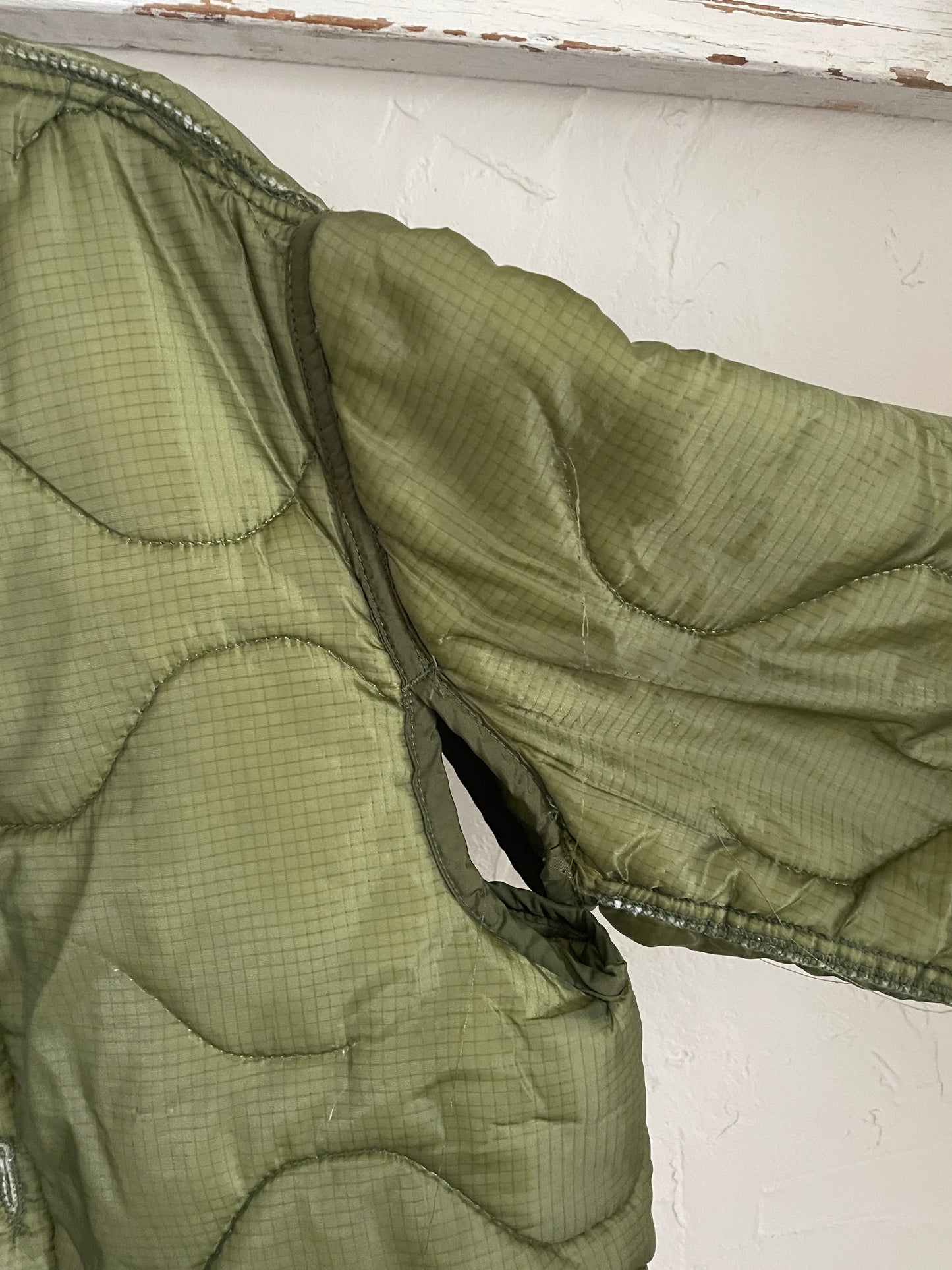 80s Military Quilted Liner Jacket