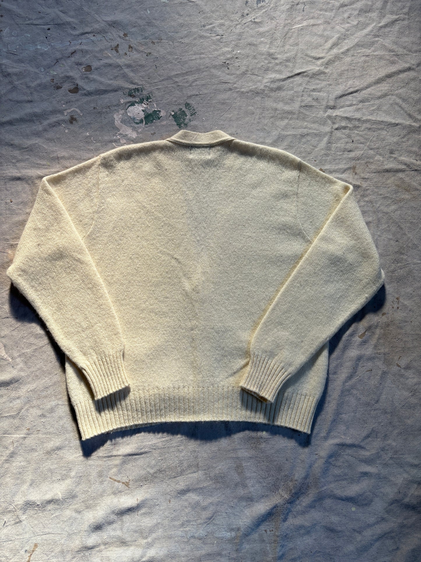 Vintage 80s Ecru Jantzen Cardigan