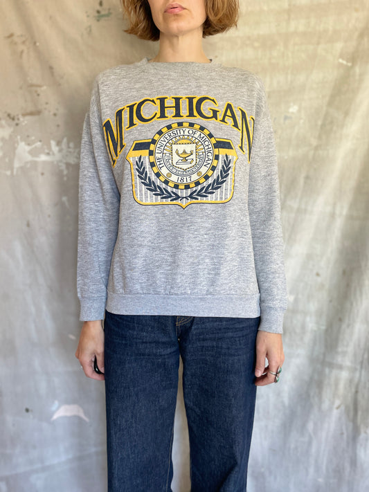 80s University Of Michigan Sweatshirt