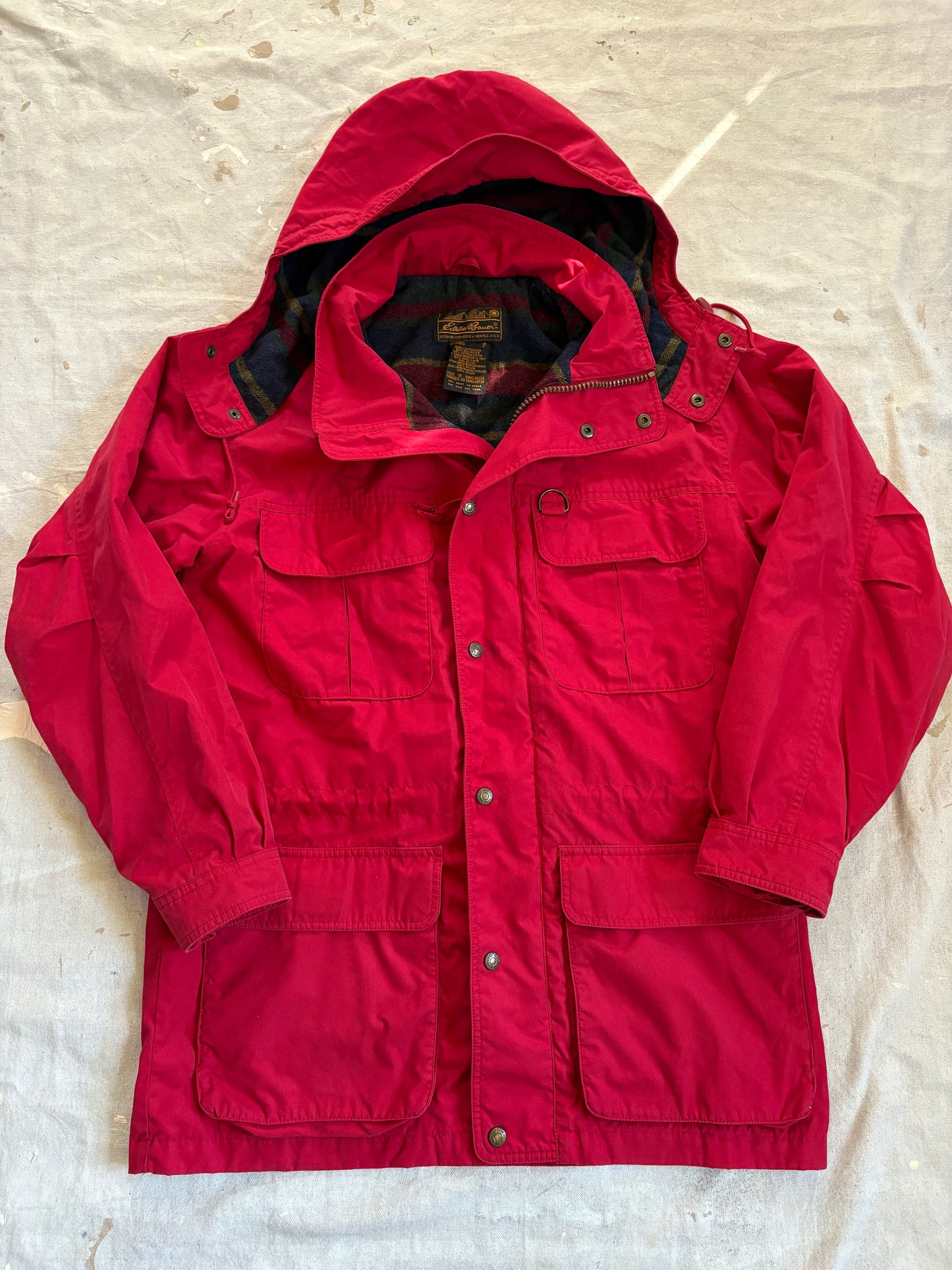 Vintage 90s Eddie Bauer Wool Lined Mountain Parka