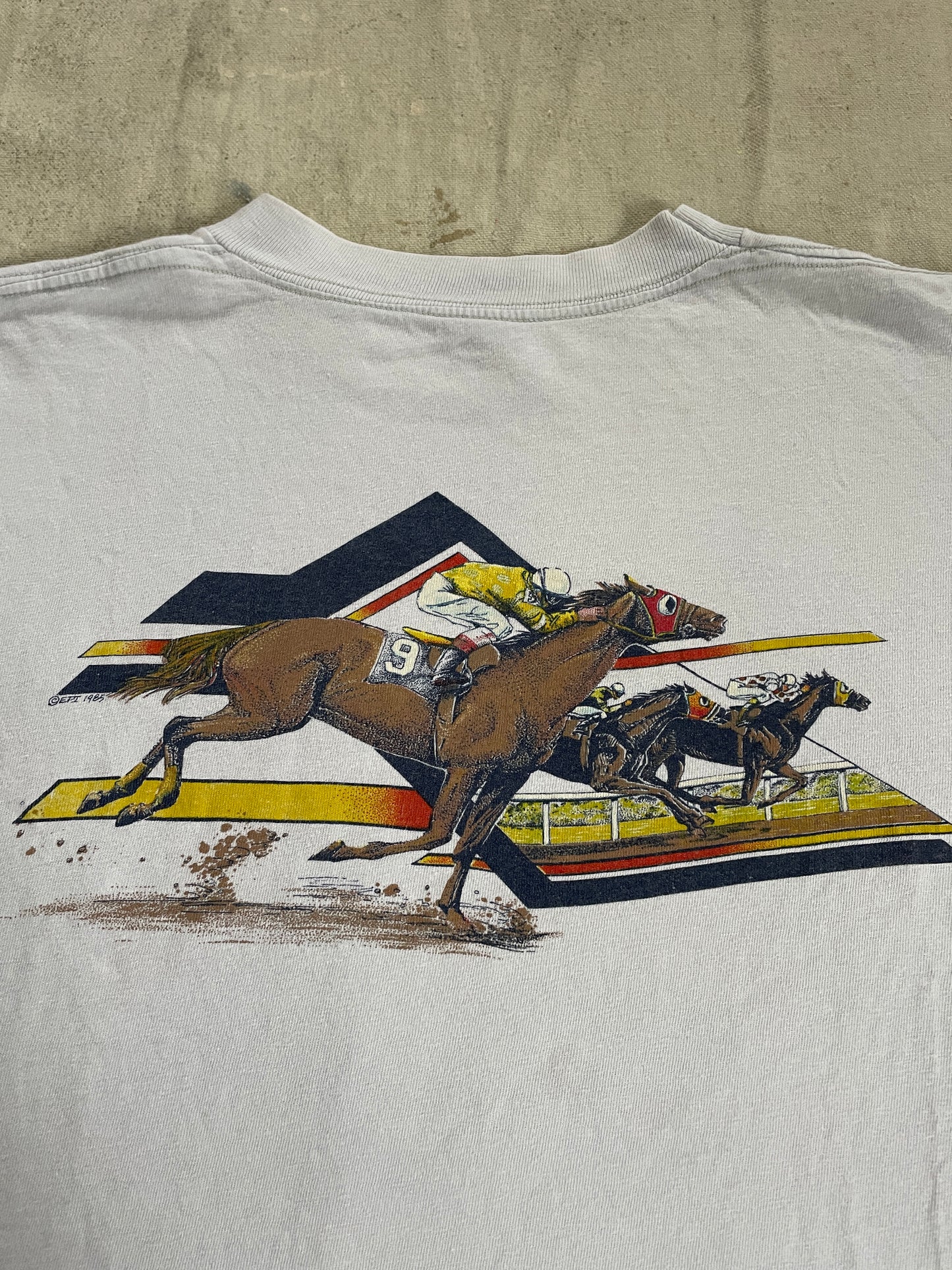 80s Omaha Nebraska Horse Race Tee