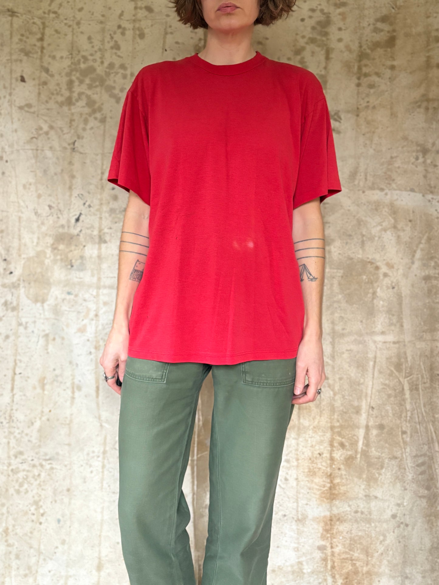 90s Blank Red Tee