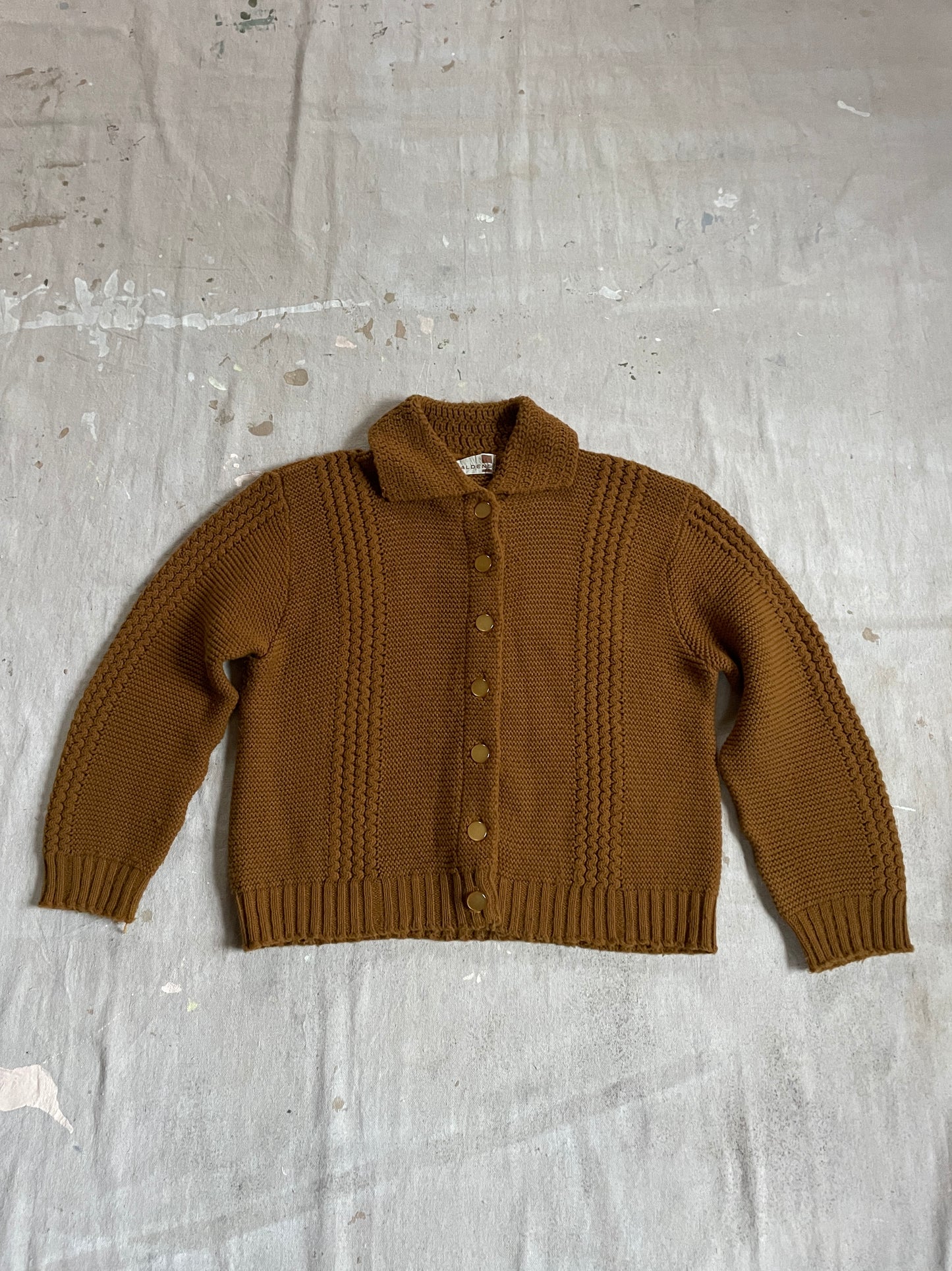 60s Ochre Sweater