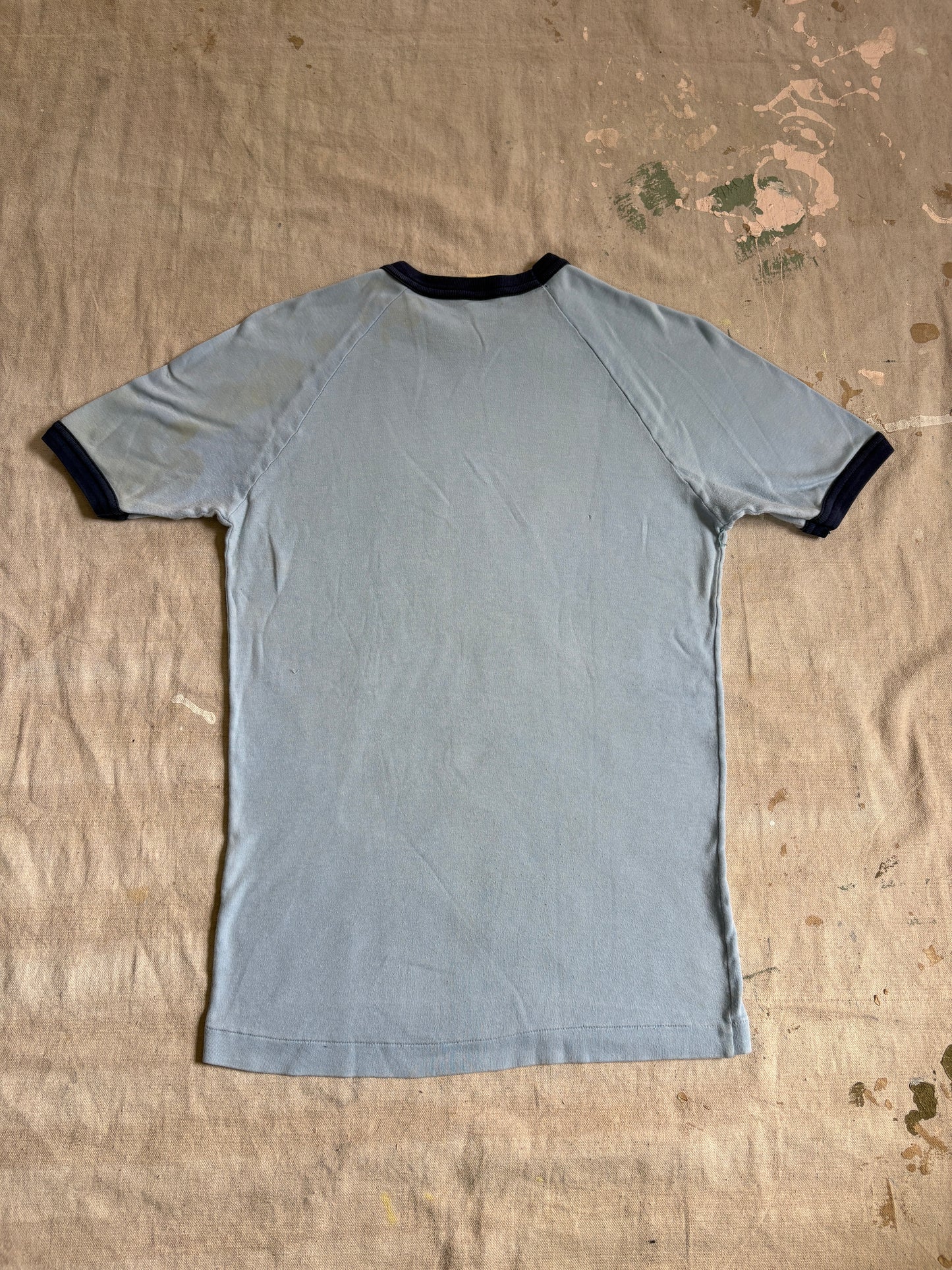 Vintage 80s New Zealand Ringer Tee