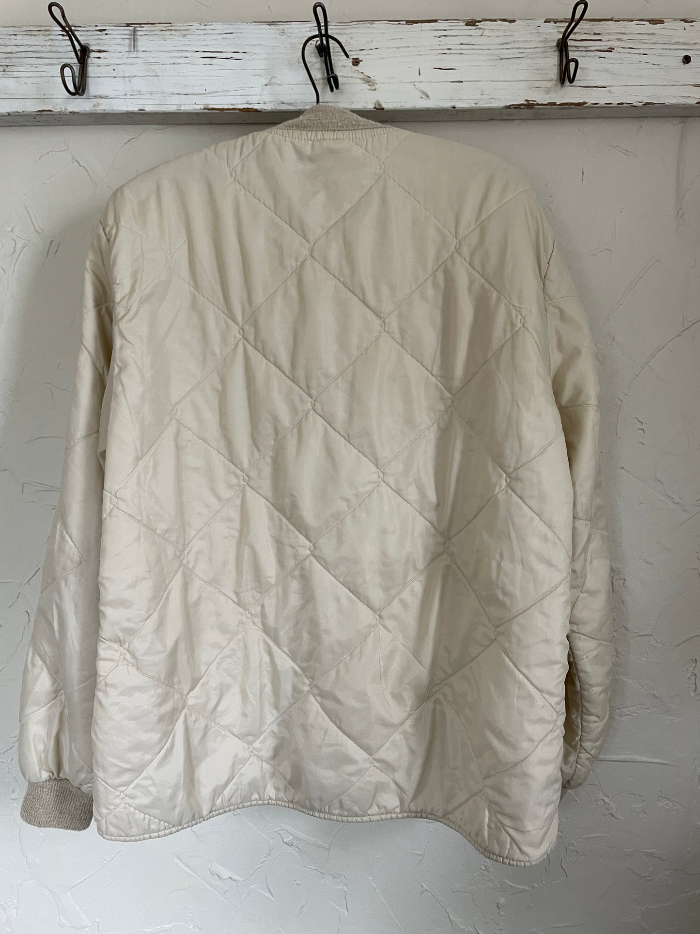 60s Nylon Quilted Liner Jacket