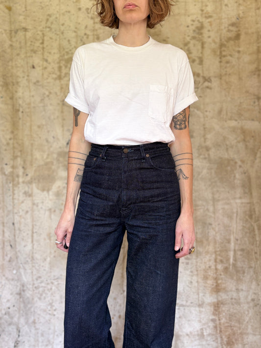 70s Penney’s Towncraft Blank White Pocket Tee
