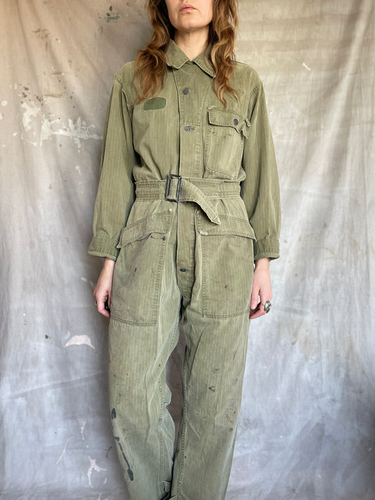 50s HBT 13 Star Military Coveralls