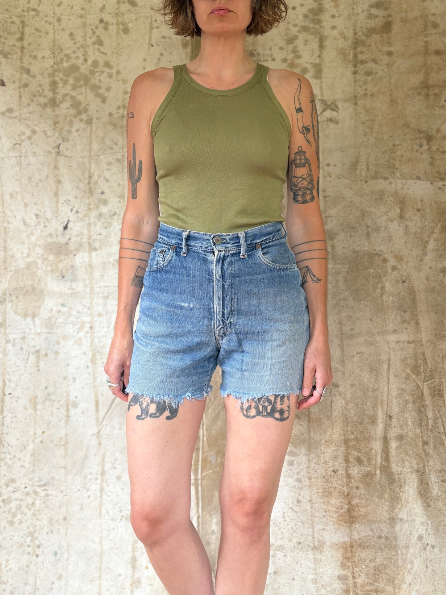 Vintage 40s Military Tank Top Undershirt