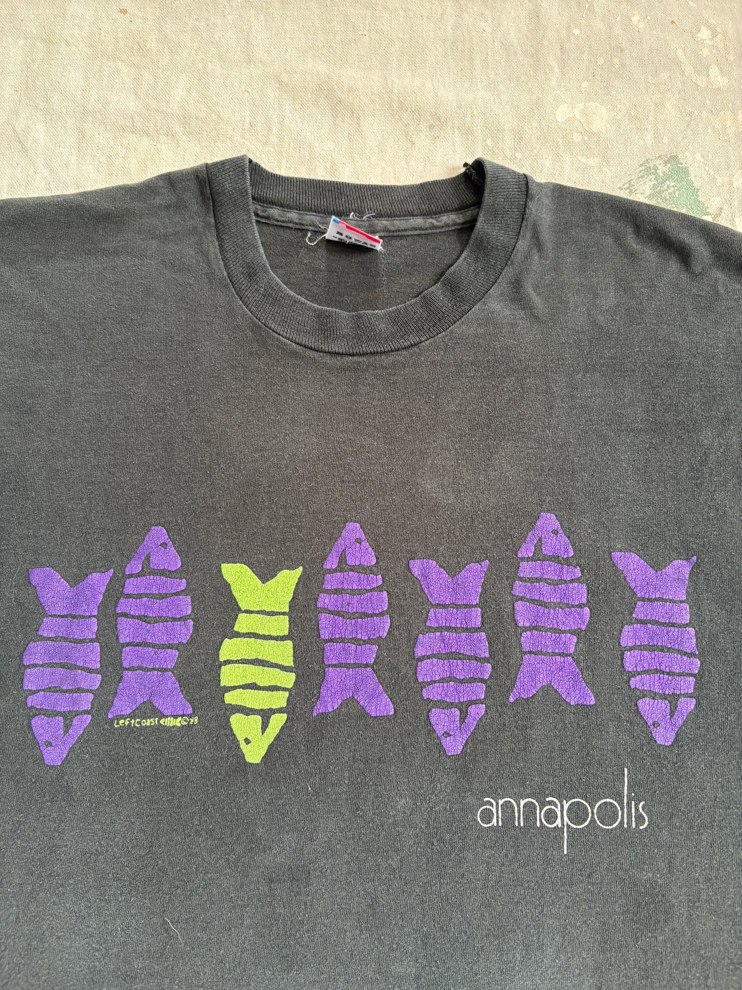 Vintage 80s Annapolis Fish Tee