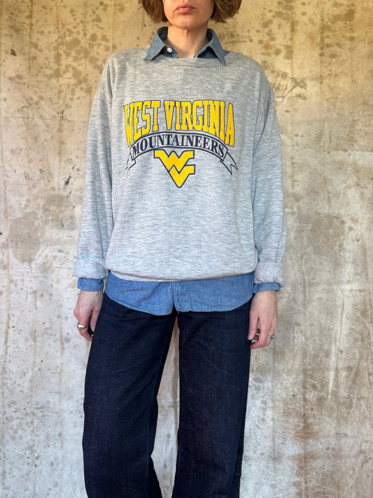90s  West Virginia Mountaineers 1993 Sugar Bowl Sweatshirt