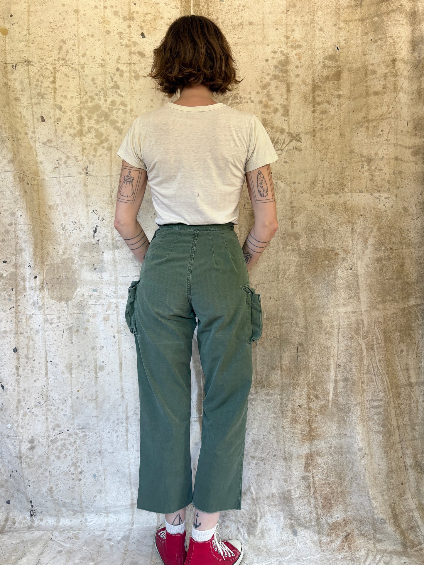Vintage 70s US Army Cargo Pocket Pants