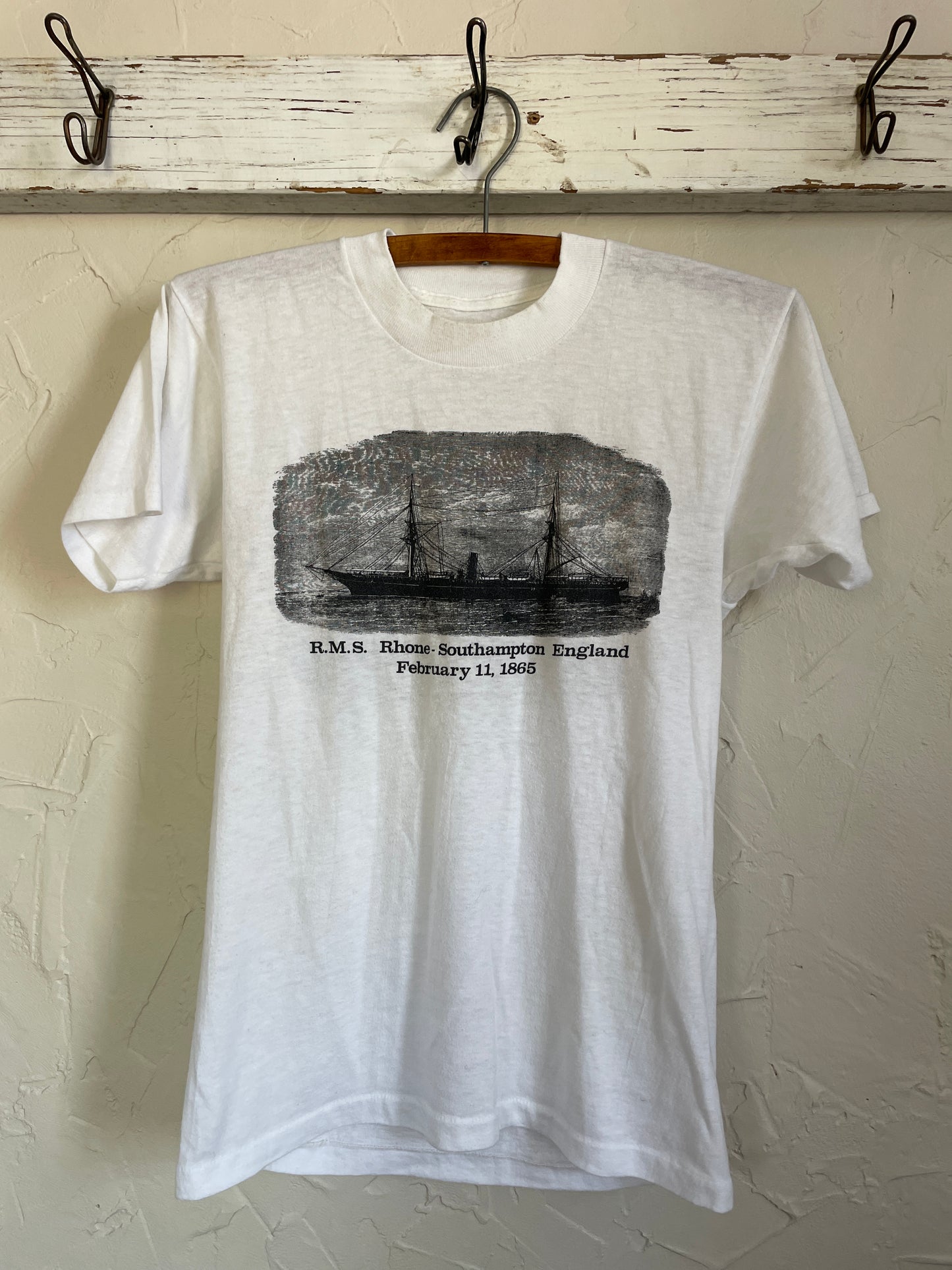 80s RMS Rhone Southampton England Tee