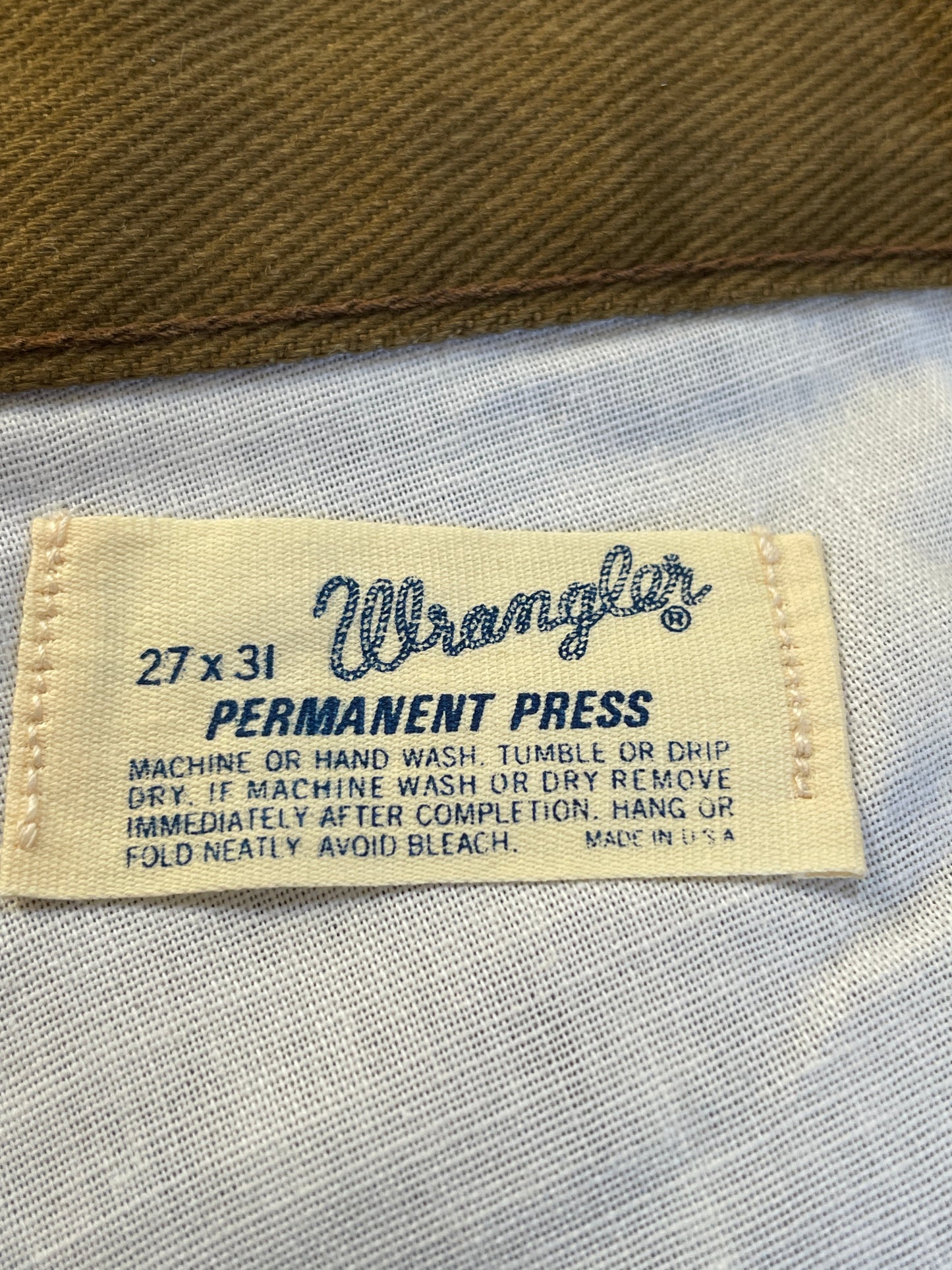 70s Wrangler Slacks