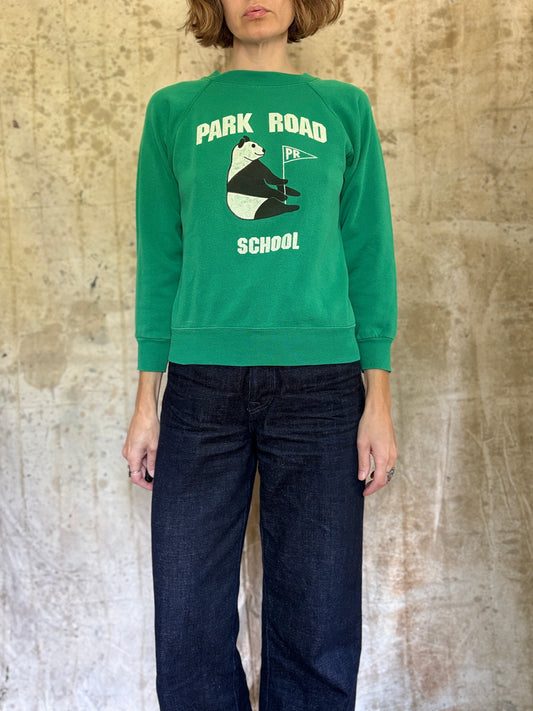 80s Park Road School Panda Sweatshirt