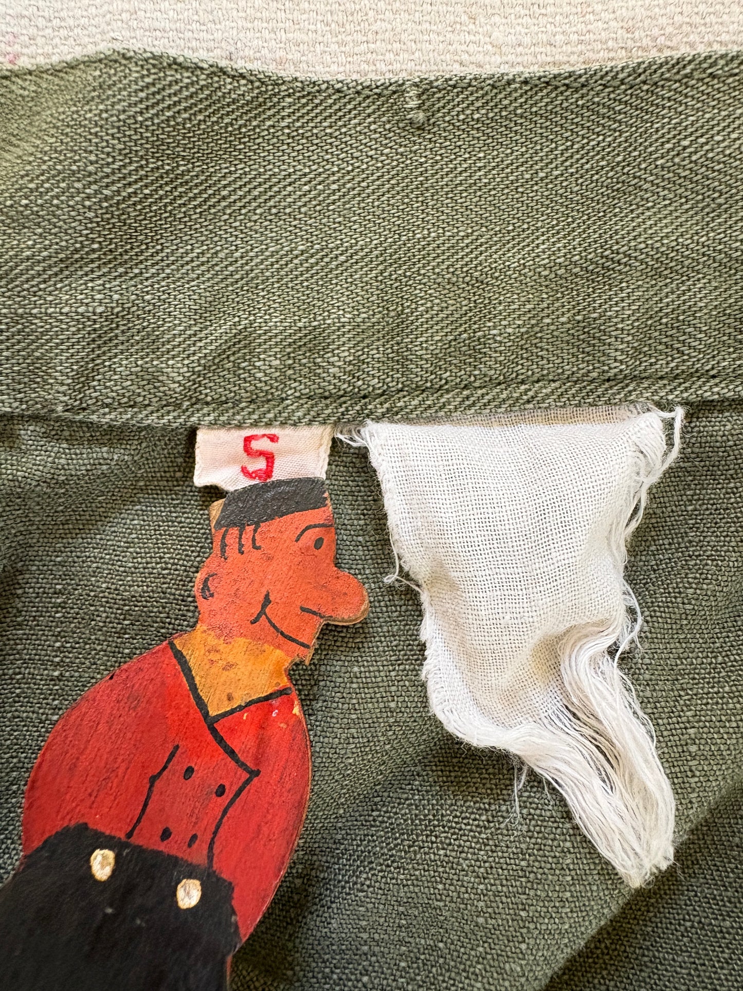 40s WWII WAC HBT Front Pocket Trousers