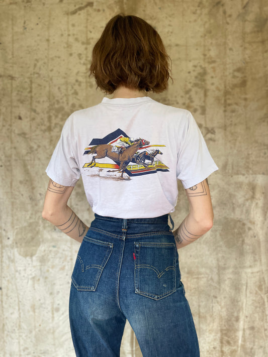 80s Omaha Nebraska Horse Race Tee