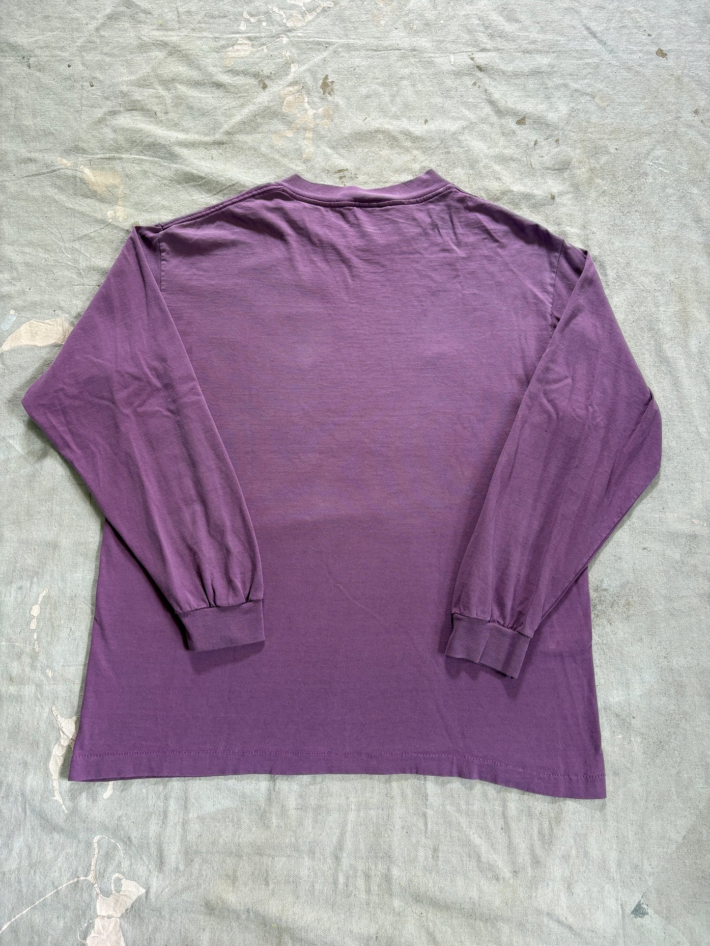 Vintage 1990 Portland Marathon Directions Finisher Long Sleeve Tee