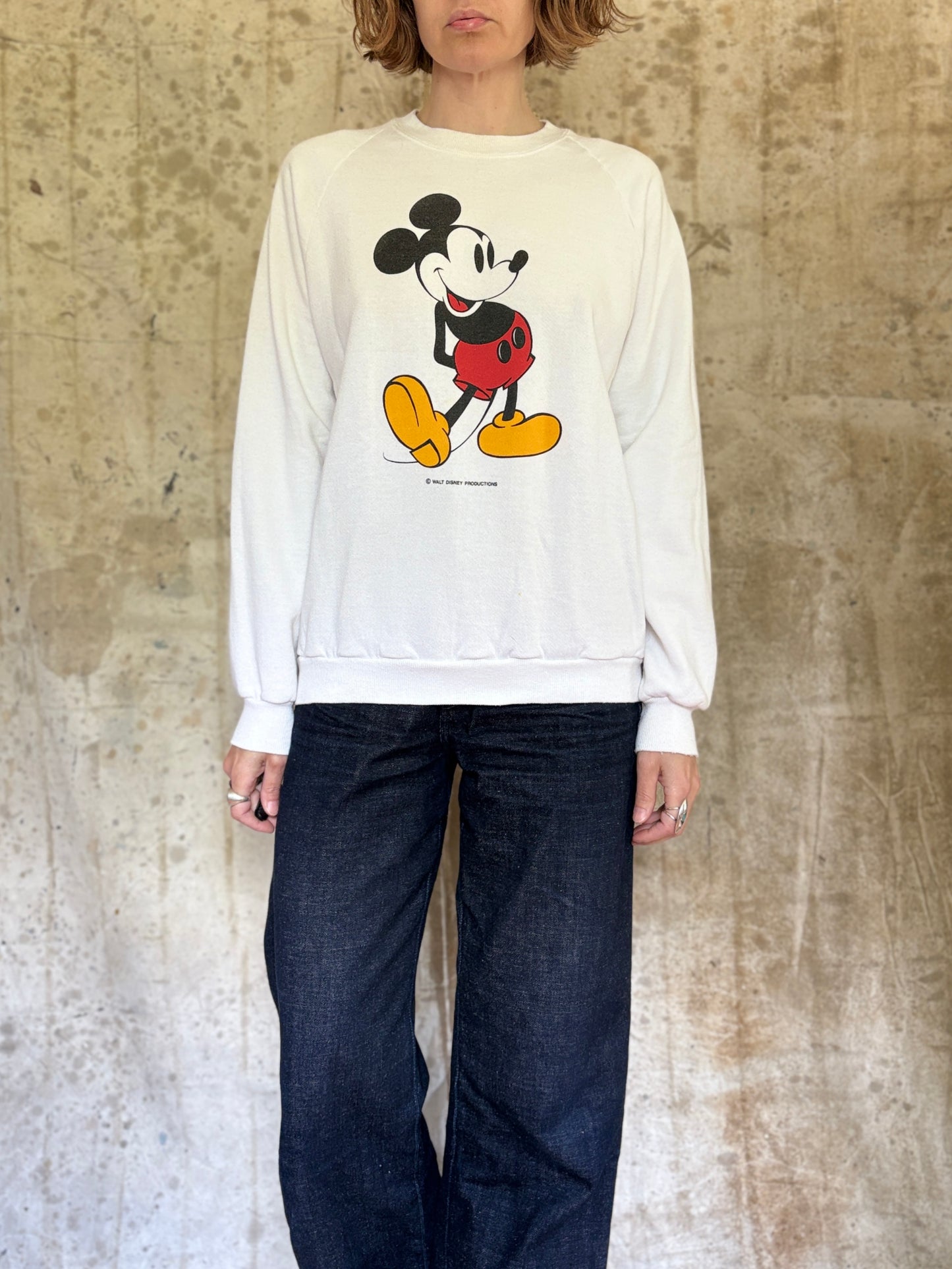 80s Disney Mickey Mouse Sweatshirt