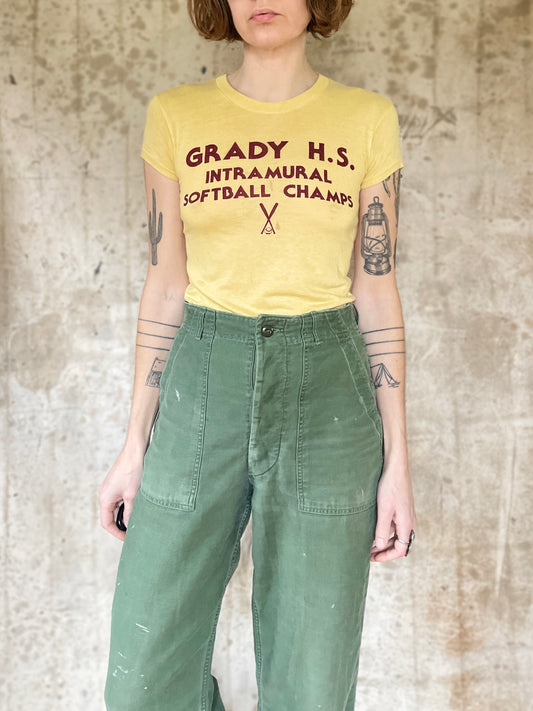 80s Grady HS Intramural Softball Champs Tee