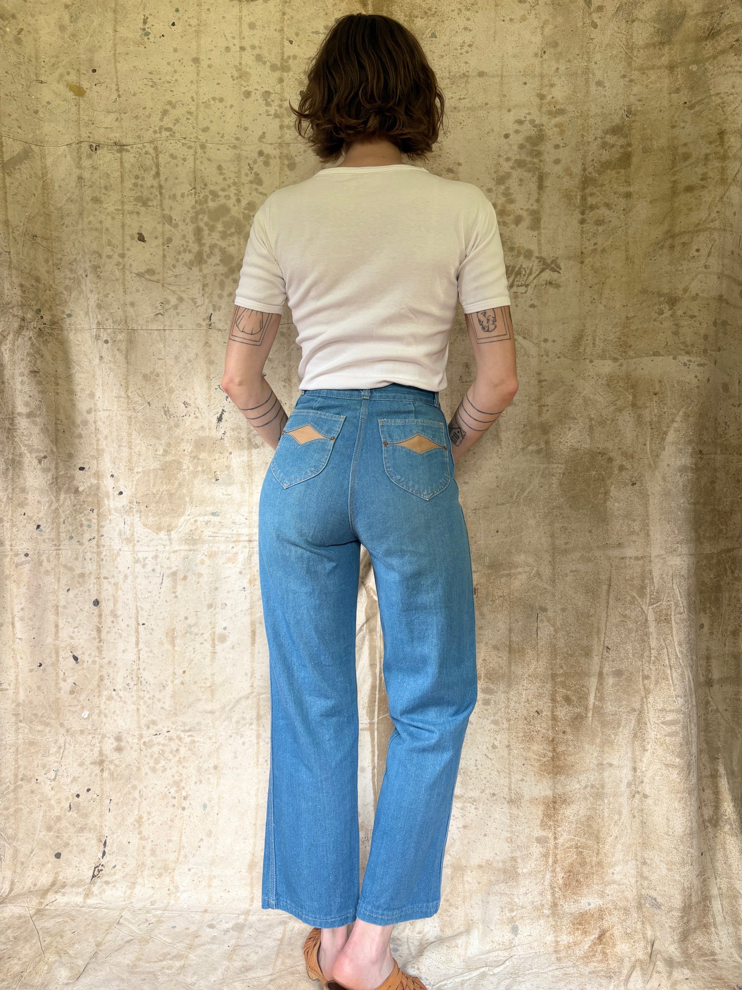 Vintage 70s Foxmoor Wide Leg Jeans