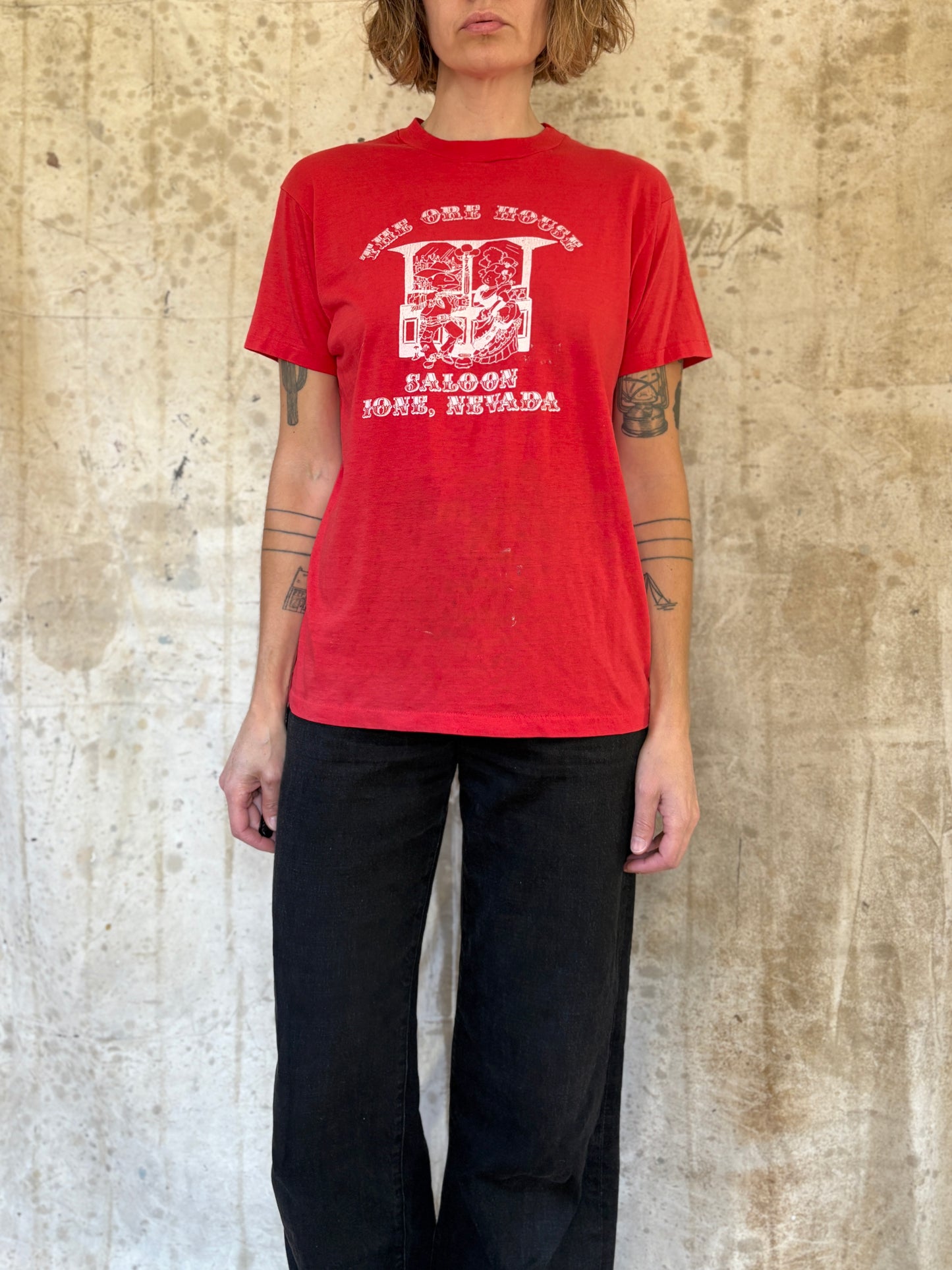 Vintage 80s The Ore House Saloon Ione Nevada Tee