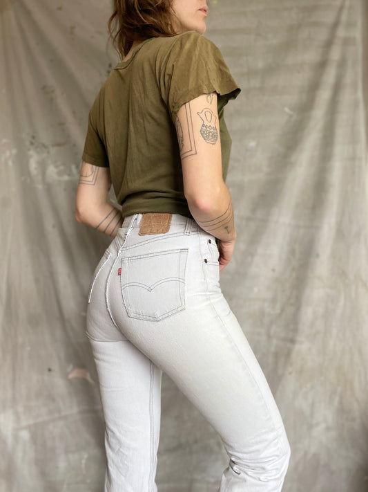 80s Levi’s Faded Grey Jeans