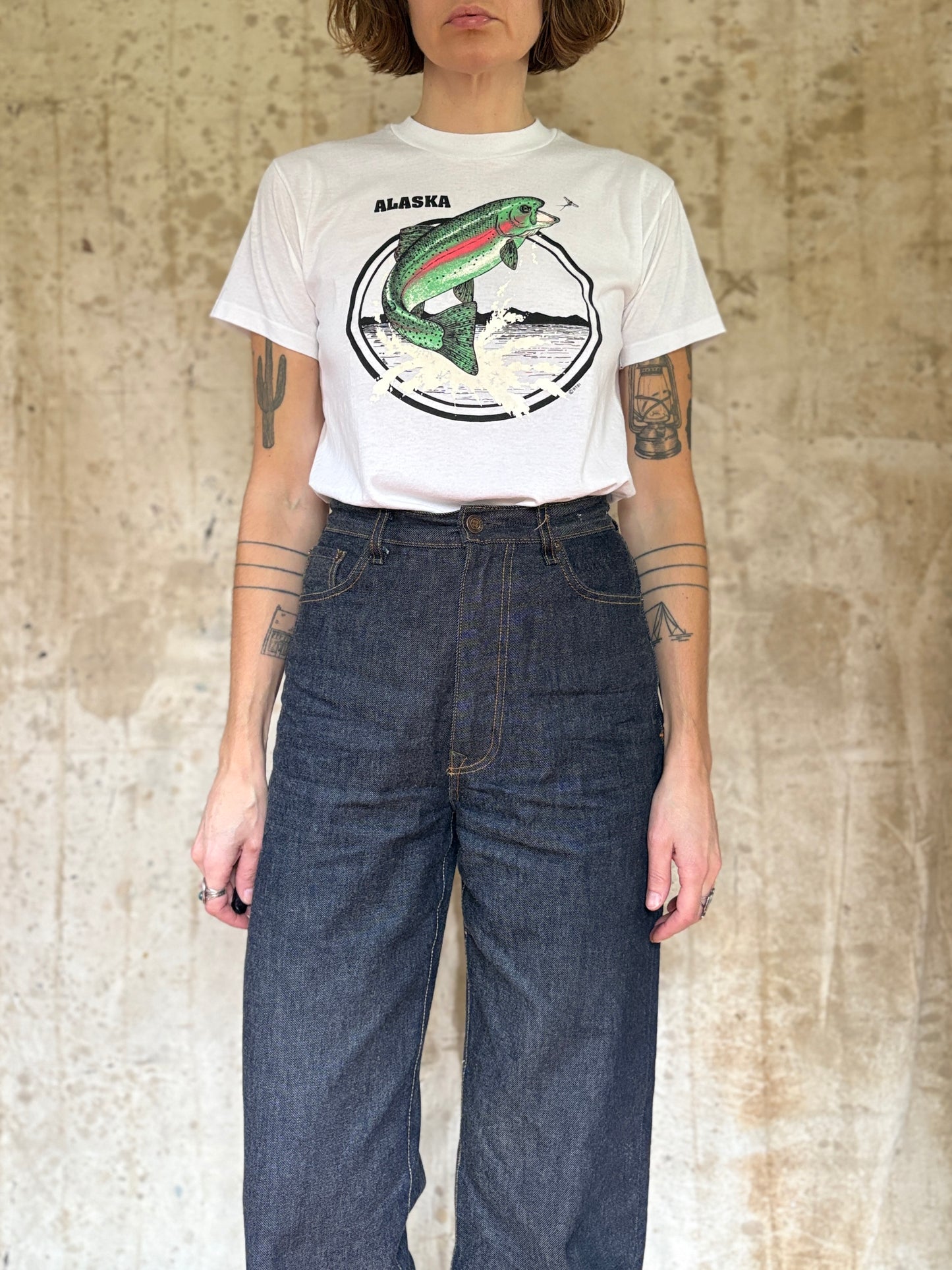 80s Alaska Fish Nature Tee