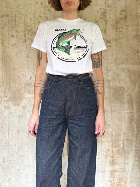 80s Alaska Fish Nature Tee