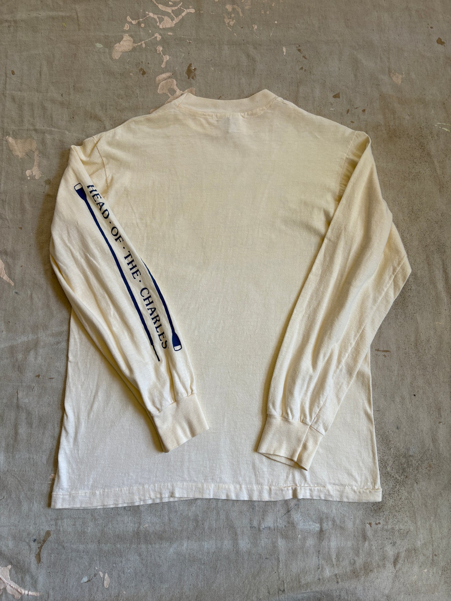 Vintage 80s Head Of The Charles Regatta Long Sleeve Tee
