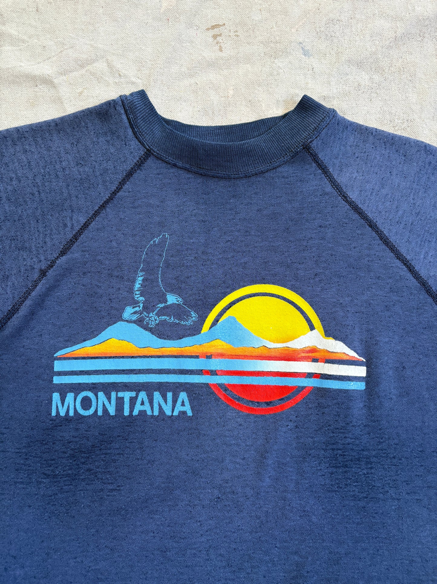 Vintage 80s Montana Sunset Sweatshirt